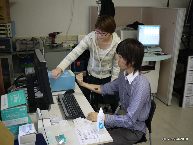 研究室公開の様子
